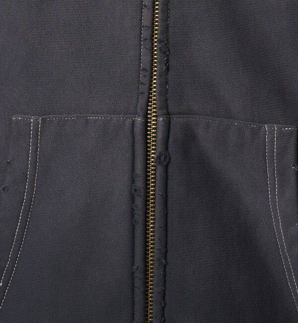 MONKEY TIME「サンフェード フレンチテリー フルジップ フーディー」|カーディガン|