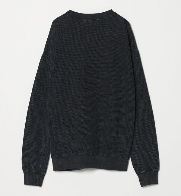 MONKEY TIME「ウォッシュド ワッフル クルーネック」|Tシャツ・カットソー|