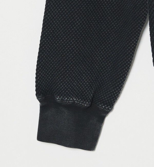 MONKEY TIME「ウォッシュド ワッフル クルーネック」|Tシャツ・カットソー|