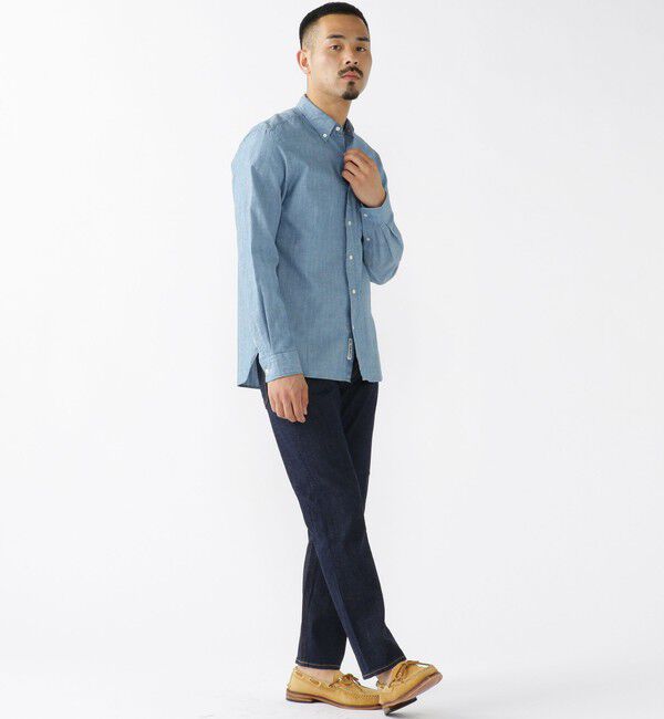 BEAMS PLUS「BEAMS PLUS / シャンブレー ボタンダウン シャツ」|シャツ・ブラウス|