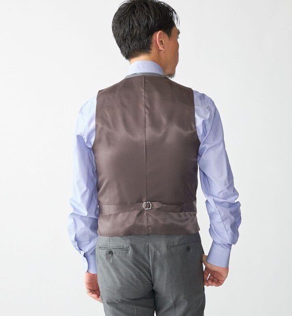 SHIPS「SHIPS: LORO PIANA FABRIC オーストラリス シャークスキン ベスト」|ベスト・ジレ|