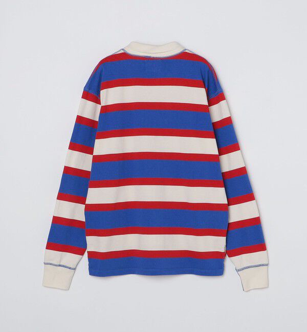 SHIPS「Drake's: MOCK STRIPE RUGBY SHIRT」|Tシャツ・カットソー|