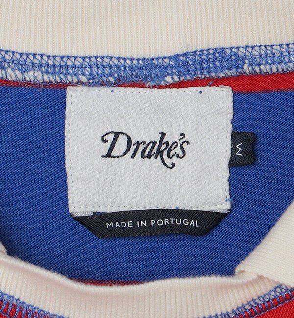 SHIPS「Drake's: MOCK STRIPE RUGBY SHIRT」|Tシャツ・カットソー|