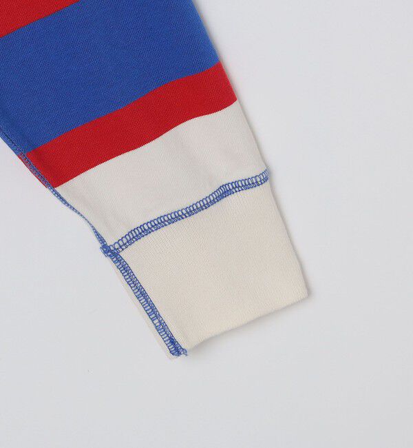 SHIPS「Drake's: MOCK STRIPE RUGBY SHIRT」|Tシャツ・カットソー|