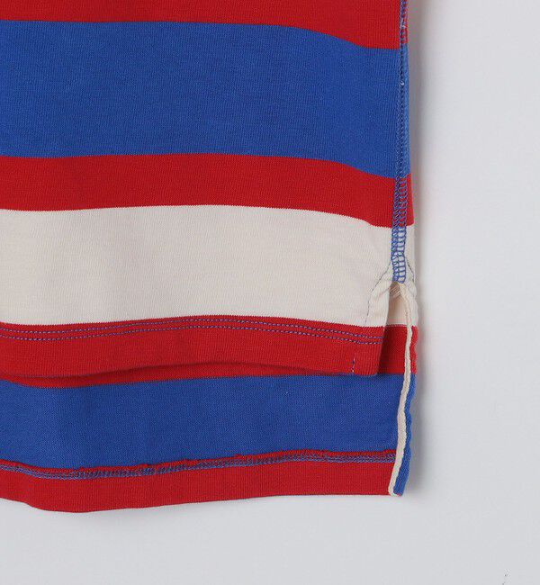 SHIPS「Drake's: MOCK STRIPE RUGBY SHIRT」|Tシャツ・カットソー|