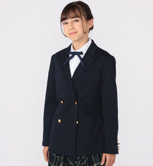 SHIPS KIDS「SHIPS KIDS:140～160cm / ピンタック ブラウス」|シャツ・ブラウス|