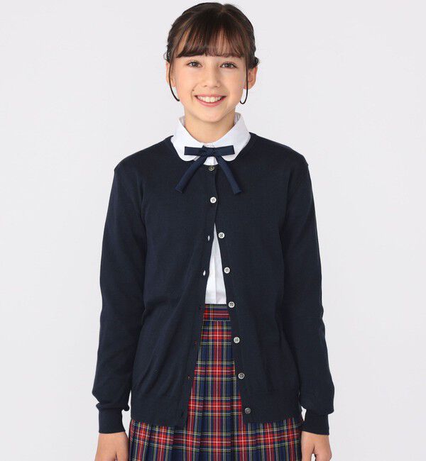 SHIPS KIDS「SHIPS KIDS:140～160cm / ピンタック ブラウス」|シャツ・ブラウス|