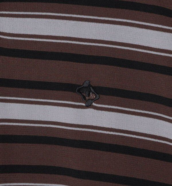 SHIPS「City Ambient Products:〈手洗い可能〉14ゲージ レーヨン ナイロン ワンポイント ニットポロ」|ニット・セーター|