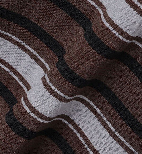 SHIPS「City Ambient Products:〈手洗い可能〉14ゲージ レーヨン ナイロン ワンポイント ニットポロ」|ニット・セーター|