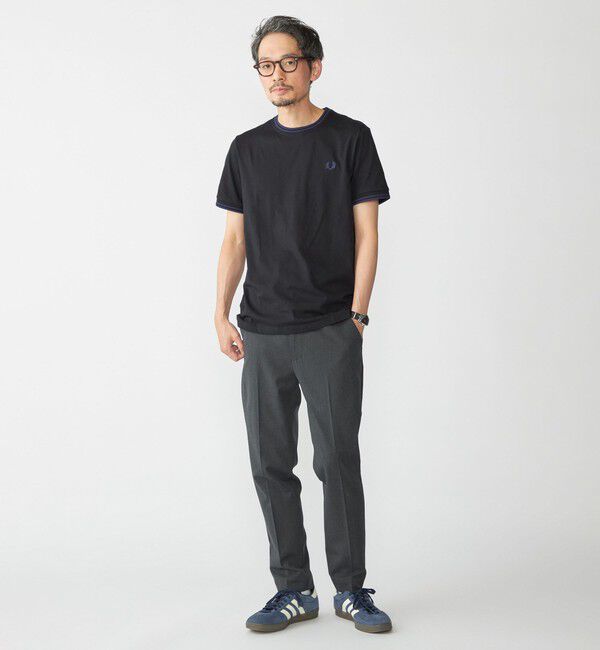 SHIPS「【SHIPS別注】FRED PERRY: M1588 TWIN TIPPED Tシャツ」|Tシャツ・カットソー|