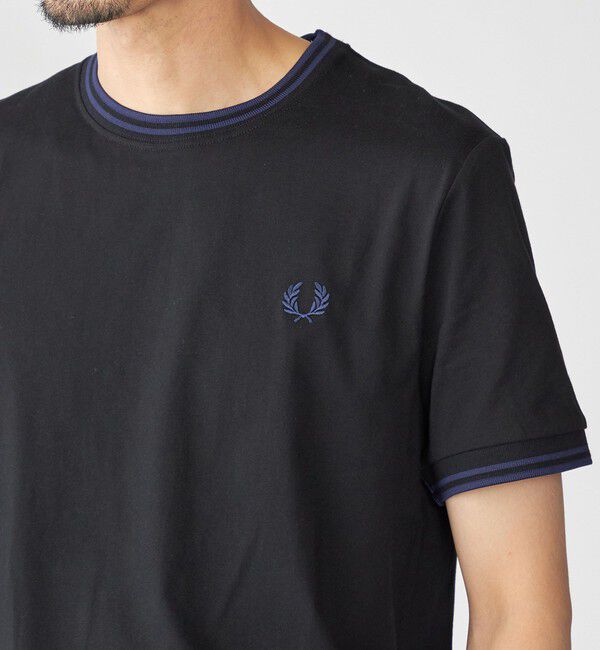 SHIPS「【SHIPS別注】FRED PERRY: M1588 TWIN TIPPED Tシャツ」|Tシャツ・カットソー|