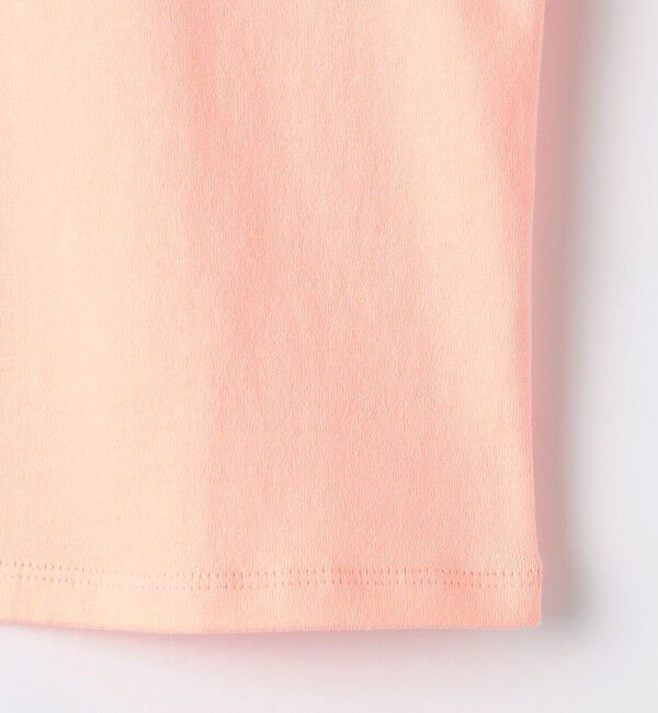 SHIPS KIDS「SHIPS KIDS:140～150cm / ガーリー 刺繍 ロゴ Tシャツ」|Tシャツ・カットソー|