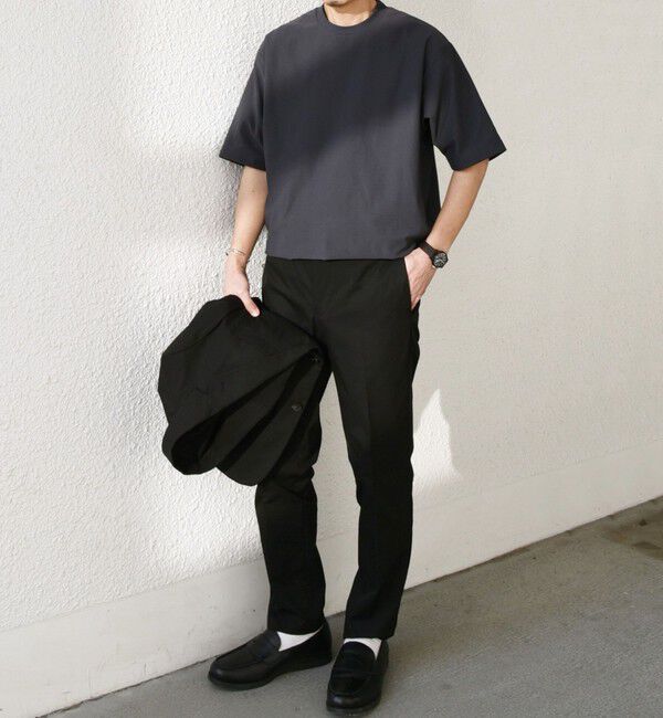 SHIPS any「SHIPS any: SOLOTEX(R) バックピケ スロープネック ジャケット Tシャツ◇」|Tシャツ・カットソー|