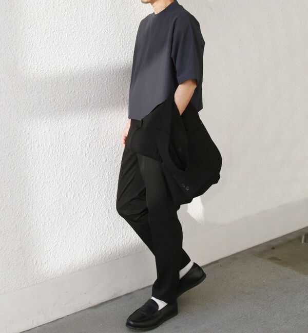 SHIPS any「SHIPS any: SOLOTEX(R) バックピケ スロープネック ジャケット Tシャツ◇」|Tシャツ・カットソー|