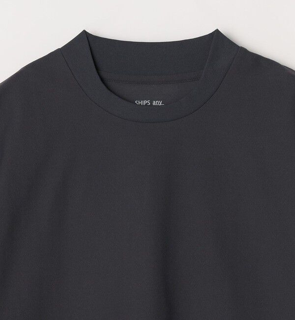 SHIPS any「SHIPS any: SOLOTEX(R) バックピケ スロープネック ジャケット Tシャツ◇」|Tシャツ・カットソー|