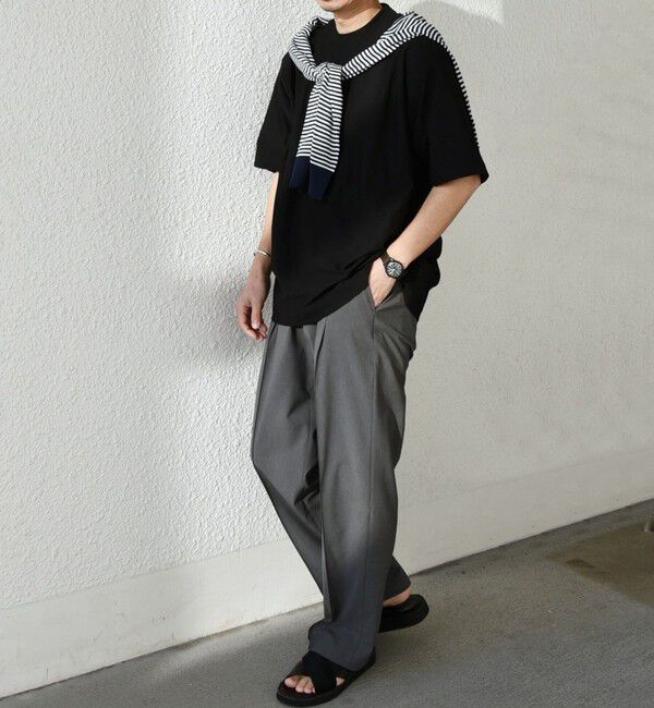 SHIPS any「SHIPS any: SOLOTEX(R) バックピケ スロープネック ジャケット Tシャツ◇」|Tシャツ・カットソー|