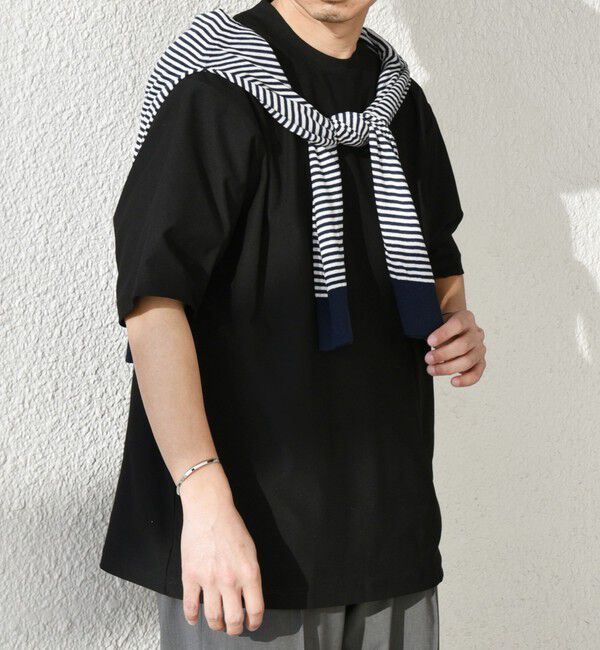 SHIPS any「SHIPS any: SOLOTEX(R) バックピケ スロープネック ジャケット Tシャツ◇」|Tシャツ・カットソー|