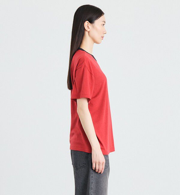 SHIPS「City Ambient Products: T/C/R コンパクト リンガー Tシャツ」|Tシャツ・カットソー|