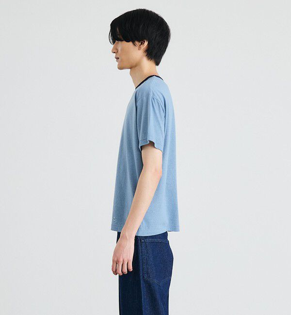 SHIPS「City Ambient Products: T/C/R コンパクト リンガー Tシャツ」|Tシャツ・カットソー|