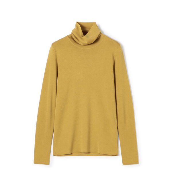TOMORROWLAND collection「エクストラファインウール タートルネックプルオーバー」|ニット・セーター|27 イエロー