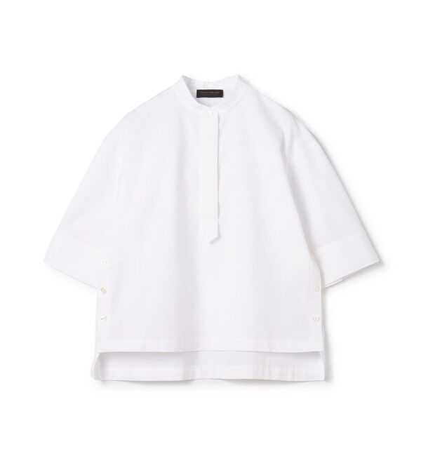 TOMORROWLAND collection「コットントロピカル サイドスリットブラウス」|シャツ・ブラウス|11 ホワイト