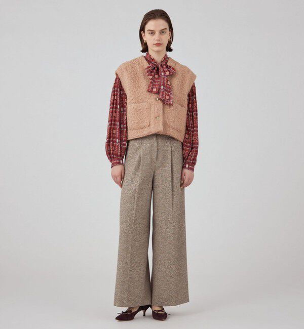 Ballsey「Flora ショートジレ」|ベスト・ジレ|