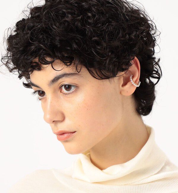 TOMORROWLAND GOODS「【別注】januka  small パールイヤーカフ」|イヤーカフ|