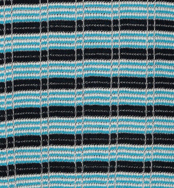 MACPHEE「コットンナイロンラメチェック クルーネックプルオーバー」|ニット・セーター|