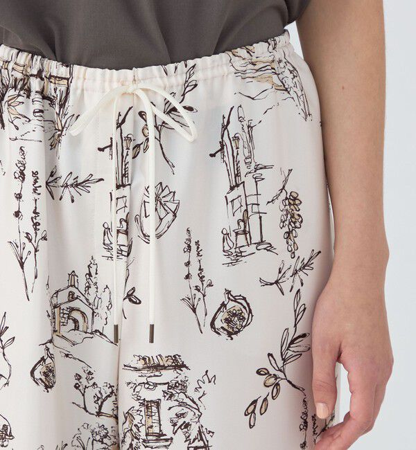 TOMORROWLAND collection「プロヴァンスプリント ストレートパンツ」|その他|