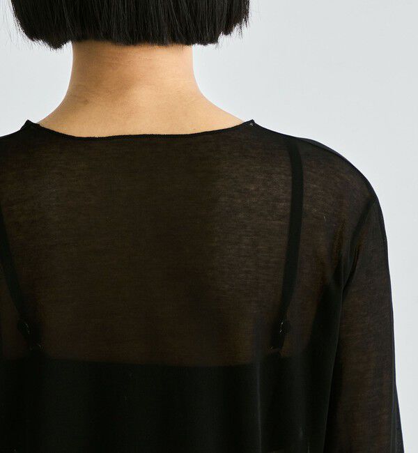 Edition「シアーフライス ロングスリーブトップス」|Tシャツ・カットソー|