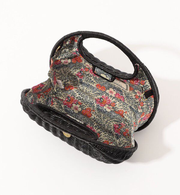 SOULEIADO「SOULEIADO ラタン サークルバッグ」|かごバッグ|