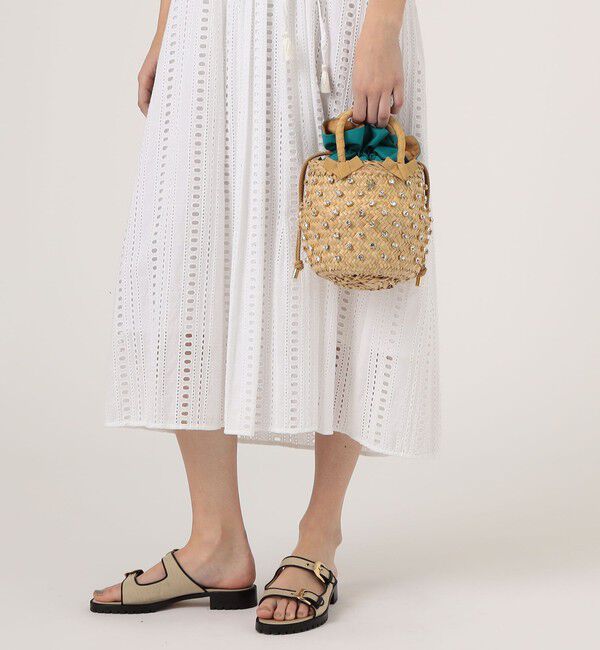 TOMORROWLAND GOODS「Le Nine NINA CRY COTTON S バスケットバッグ」|かごバッグ|