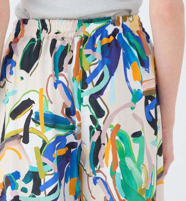 Ballsey「クルールフラワープリント ワイドパンツ」|その他|