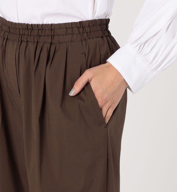 TOMORROWLAND collection「ハイパワーストレッチブロード リラックスパンツ」|その他|