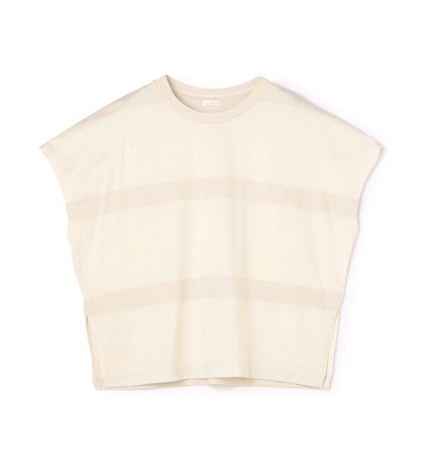 GALERIE VIE「ファインコットン ワイドクルーネックプルオーバー」|Tシャツ・カットソー|14 グレー系