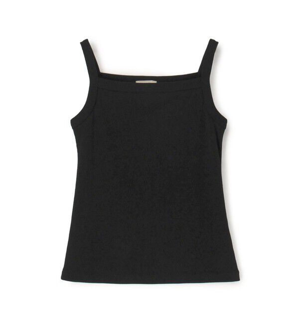 DES PRES「サーキュラーリブ キャミソール」|キャミソール|19 ブラック