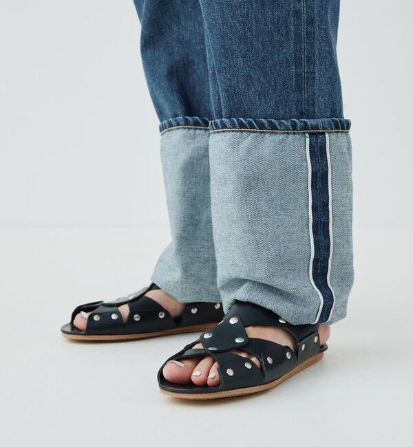 TOMORROWLAND GOODS「CORDOA MUSCARI バックストラップサンダル」|サンダル|