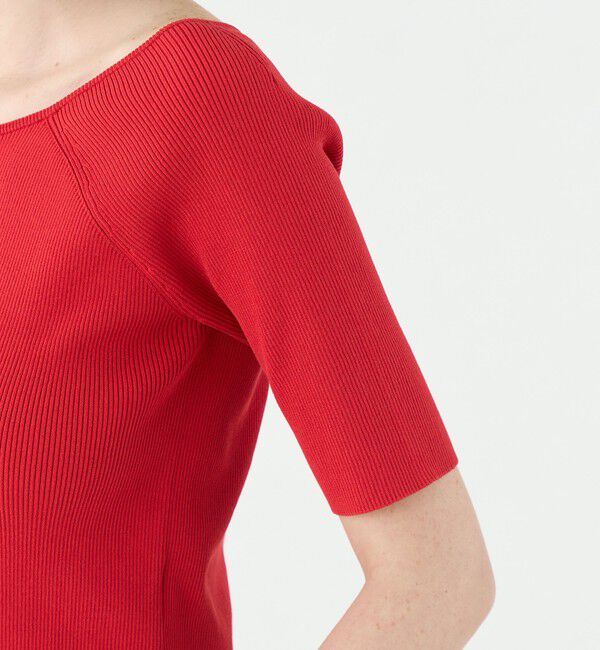 Ballsey「ポリエステルコットンリブ 2-wayプルオーバー」|ニット・セーター|