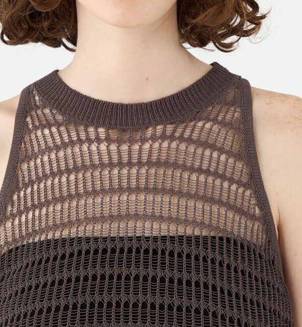 Ballsey「コットンナイロンコイル アメリカンスリーブプルオーバー」|ニット・セーター|