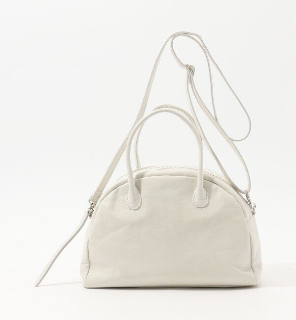 TOMORROWLAND GOODS「les basiques ハーフラウンドバッグ」|ハンドバッグ|