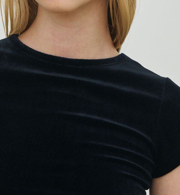 DES PRES「ブライトベロア ミニTシャツ」|Tシャツ・カットソー|