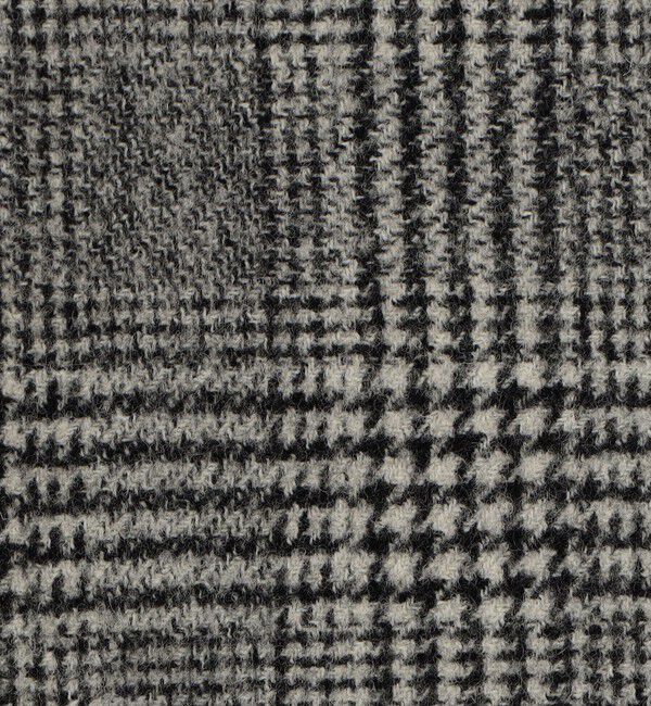 TOMORROWLAND collection「ウールカシミヤグレンチェック ダブルブレストコート」|ピーコート|