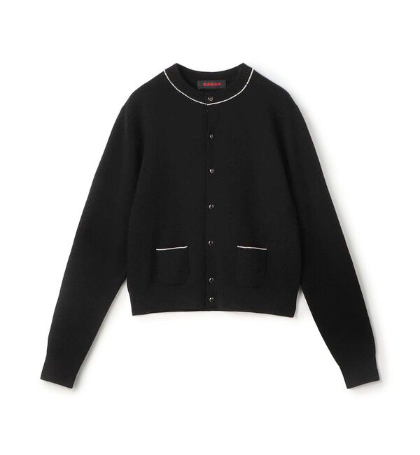 【CABaN】コットンカシミヤ パールポケットカーディガン コットンカシミヤ パールポケットカーディガン（CABaN）｜ルミネの