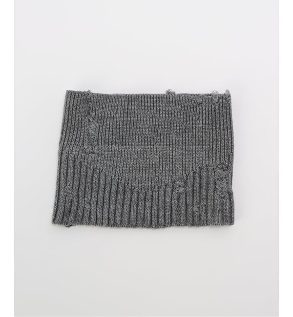 Plage「TANC TOKYO / タンクトウキョウ DAMAGE KNIT 7G WARMER ビスチェ」|その他|グレー