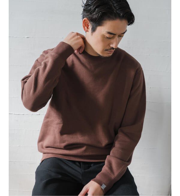 EDIFICE「LOOPWHEELER for LOWERCASE ライトツリウラケ ルーズフィットスウェット」|スウェット・ジャージ|