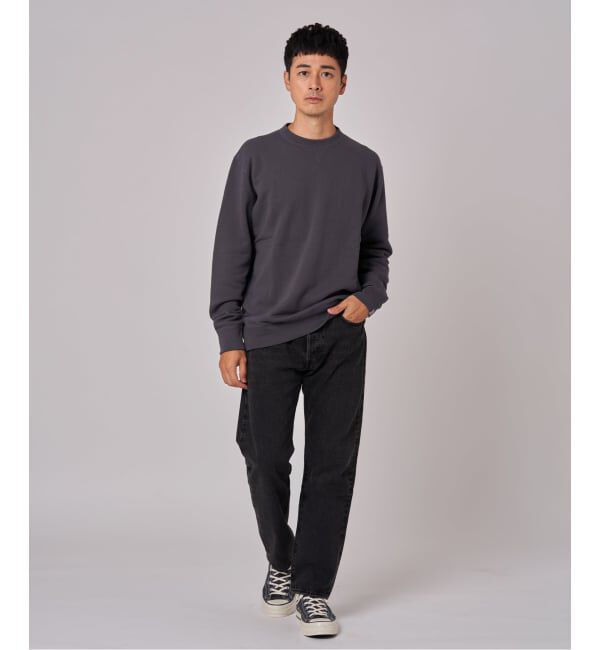 EDIFICE「LOOPWHEELER for LOWERCASE ライトツリウラケ ルーズフィットスウェット」|スウェット・ジャージ|