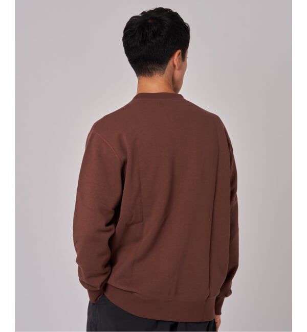 EDIFICE「LOOPWHEELER for LOWERCASE ライトツリウラケ ルーズフィットスウェット」|スウェット・ジャージ|