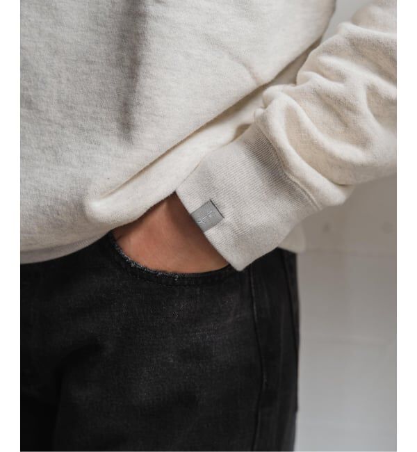 EDIFICE「LOOPWHEELER for LOWERCASE ライトツリウラケ ルーズフィットスウェット」|スウェット・ジャージ|