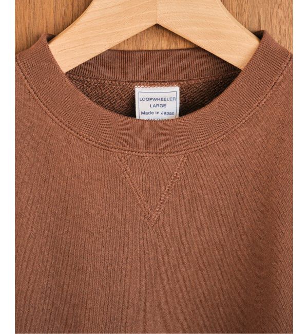 EDIFICE「LOOPWHEELER for LOWERCASE ライトツリウラケ ルーズフィットスウェット」|スウェット・ジャージ|
