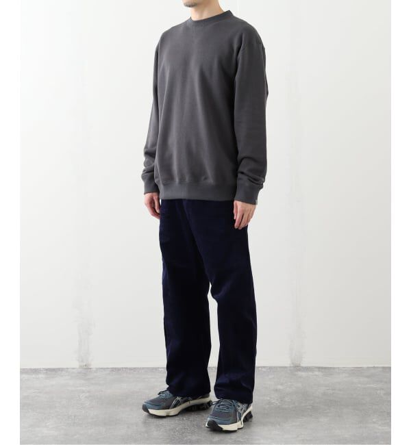 EDIFICE「LOOPWHEELER for LOWERCASE ライトツリウラケ ルーズフィットスウェット」|スウェット・ジャージ|